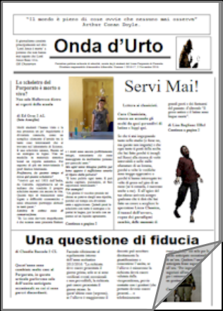 Foto della copertina onda d'urto